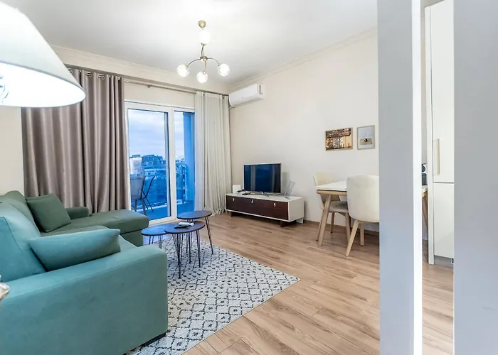 Daire 1br Skyline Sunset View - Tiran