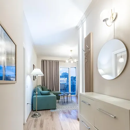 Ts Modern 1Br W Skyline City View - Central Tirana Appartamento